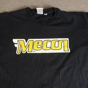 Vintage Mecca Shirt 2XL Black Double Sided Long Sleeve Made in USA